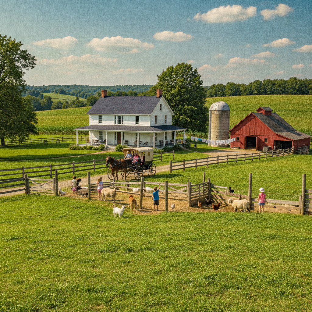 The Amish Farm and House